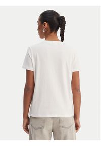 Desigual T-Shirt 26SWTK51 Biały Regular Fit. Kolor: biały. Materiał: bawełna #8