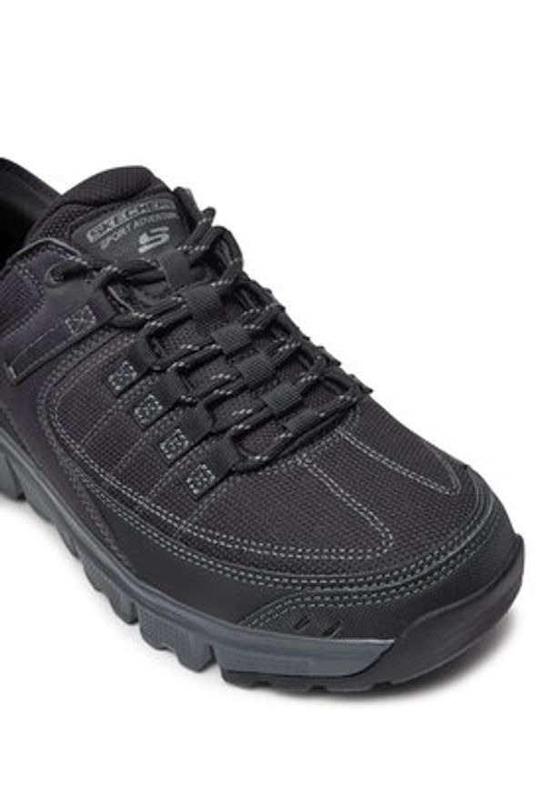 skechers - Skechers Sneakersy Summits At 237622 Czarny. Kolor: czarny. Materiał: skóra