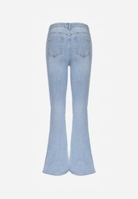 Renee - Jasnoniebieskie Jeansy Dzwony High Waist Briris. Okazja: do pracy, na co dzień, na spotkanie biznesowe. Stan: podwyższony. Kolekcja: dla wysokich. Kolor: niebieski. Sezon: lato. Styl: elegancki, biznesowy, casual #2