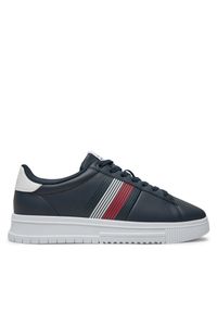 TOMMY HILFIGER - Sneakersy Tommy Hilfiger. Kolor: niebieski #1