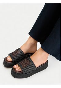 Nine West Klapki EO-259-8201 Czarny. Kolor: czarny. Materiał: syntetyk #7
