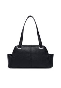 Calvin Klein Torebka Pockets Monologo Shoulder Bag LV04F3688G Czarny. Kolor: czarny. Materiał: skórzane #4