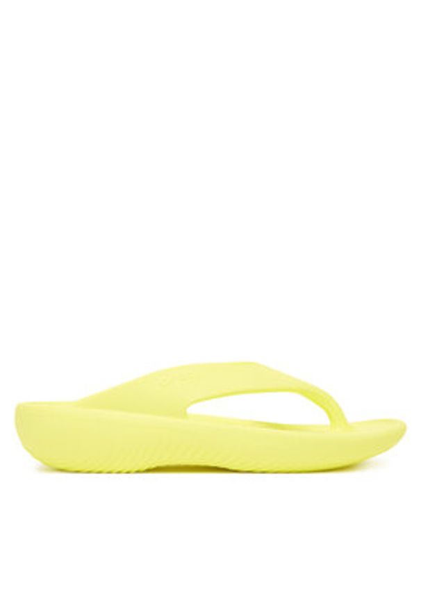 Crocs Japonki Mellow Recovery Flip 211100 Żółty. Kolor: żółty