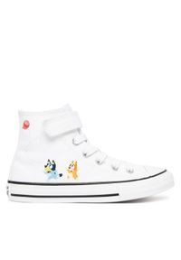 Converse Trampki Converse x Bluey Chuck Taylor All Star Easy On A16715C Biały. Kolor: biały. Materiał: materiał