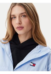 Tommy Jeans Wiatrówka Essential DW0DW20672 Błękitny Relaxed Fit. Kolor: niebieski. Materiał: syntetyk #5
