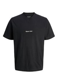 Jack & Jones - Jack&Jones T-Shirt Norrebro 12282892 Czarny Relaxed Fit. Kolor: czarny. Materiał: bawełna #6