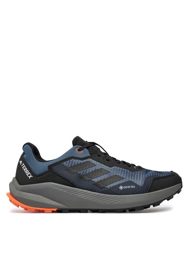 Adidas - Buty do biegania adidas. Kolor: niebieski. Technologia: Gore-Tex. Model: Adidas Terrex. Sport: bieganie