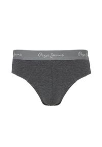 Pepe Jeans Slipy "Ralph 3-Pack" | PMU10104 | Ralph | Mężczyzna | Czarny, Biały, Szary. Kolor: czarny, biały, szary, wielokolorowy. Materiał: elastan, bawełna #5