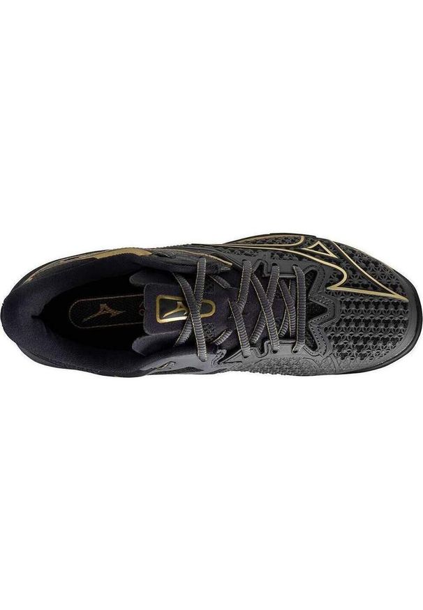 Adidasy Mizuno Wave Exceed Tour Cc 10th, Mężczyźni. Kolor: czarny, niebieski, żółty, wielokolorowy. Materiał: syntetyk, materiał. Model: Mizuno Wave