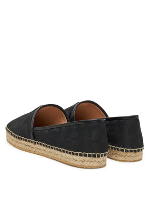 Aigner Espadryle Ines 1B 1251475 Czarny. Kolor: czarny. Materiał: skóra