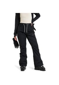 Roxy - Spodnie snowboardowe damskie ROXY Nadia. Kolor: biały. Sezon: zima. Sport: snowboard