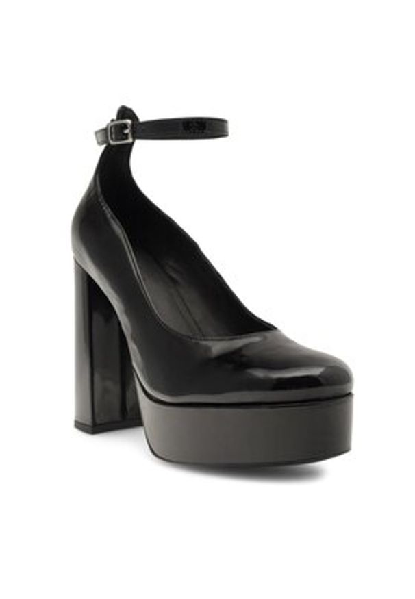 Badura Czółenka HUELVA-111071 Czarny. Kolor: czarny. Materiał: skóra