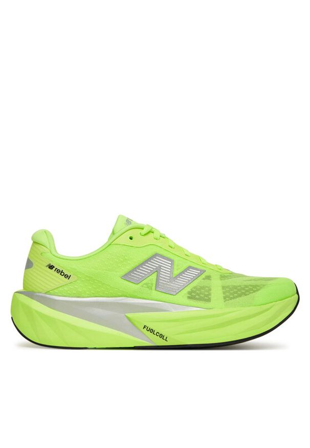 New Balance Buty do biegania FuelCell Rebel V5 MFCXLZ5 Zielony. Kolor: zielony. Materiał: materiał