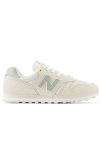 Buty New Balance WL373OH2 - beżowe. Okazja: na co dzień. Kolor: beżowy. Materiał: syntetyk, zamsz, materiał, guma, skóra. Szerokość cholewki: normalna. Model: New Balance 373