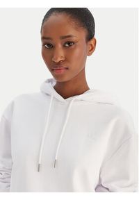 Calvin Klein Jeans Bluza Ls Monogram Terry Po LV047C224G Biały Regular Fit. Kolor: biały. Materiał: bawełna #5