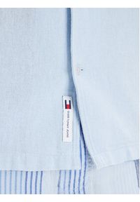 Tommy Jeans Koszula DM0DM23058 Błękitny Regular Fit. Kolor: niebieski. Materiał: bawełna #3