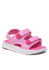 Sandały Puma Evolve Sandal Ps 389147 04 Lilac Chiffon/Puma White. Kolor: różowy. Materiał: materiał #1