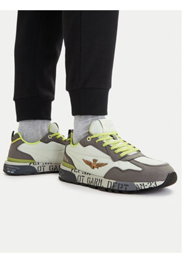 Aeronautica Militare Sneakersy 261SC0276UCT04327 Kolorowy. Materiał: materiał. Wzór: kolorowy