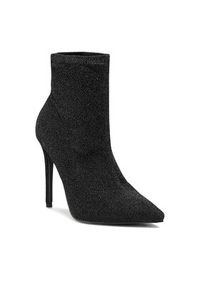 DeeZee Botki KL-HT6933-1 Czarny. Kolor: czarny. Materiał: materiał #3