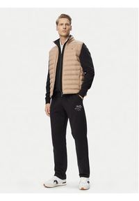 TOMMY HILFIGER - Tommy Hilfiger Spodnie dresowe Script Stack MW0MW44332 Czarny Regular Fit. Kolor: czarny. Materiał: bawełna #2