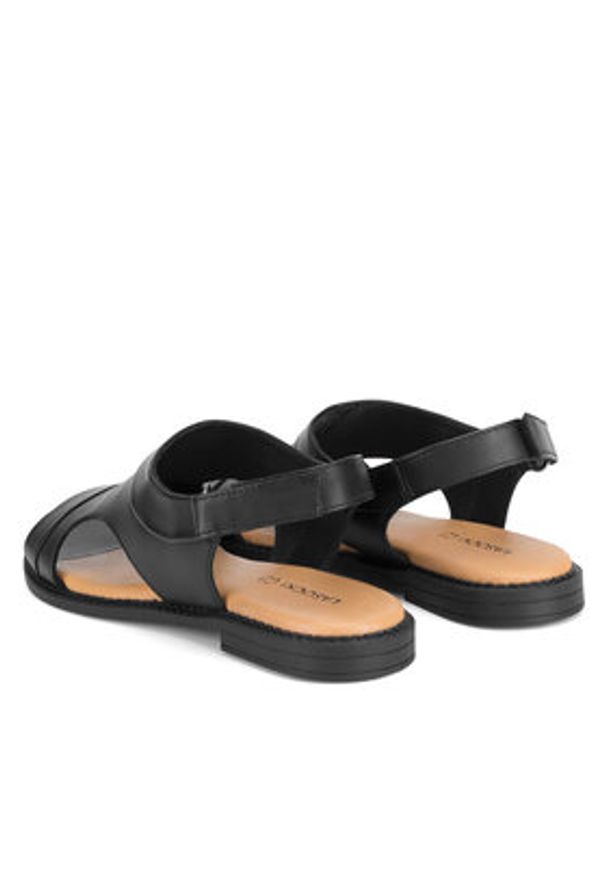 Lasocki Sandały EST-AFIONA-09 Czarny. Kolor: czarny. Materiał: skóra