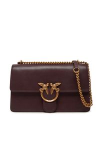 Pinko - PINKO Torebka Love One Classic Dc PE 25 PCPL 100941 A0F1 Fioletowy. Kolor: fioletowy. Materiał: skórzane
