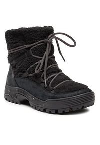 Clarks Śniegowce Althike Up Wp 261734064 Czarny. Kolor: czarny. Materiał: materiał #2