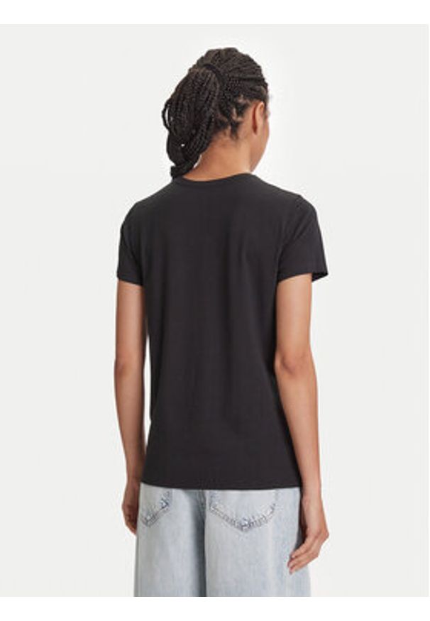 Emporio Armani Underwear T-Shirt EW000408 AF10881 UC001 Czarny Regular Fit. Kolor: czarny. Materiał: bawełna