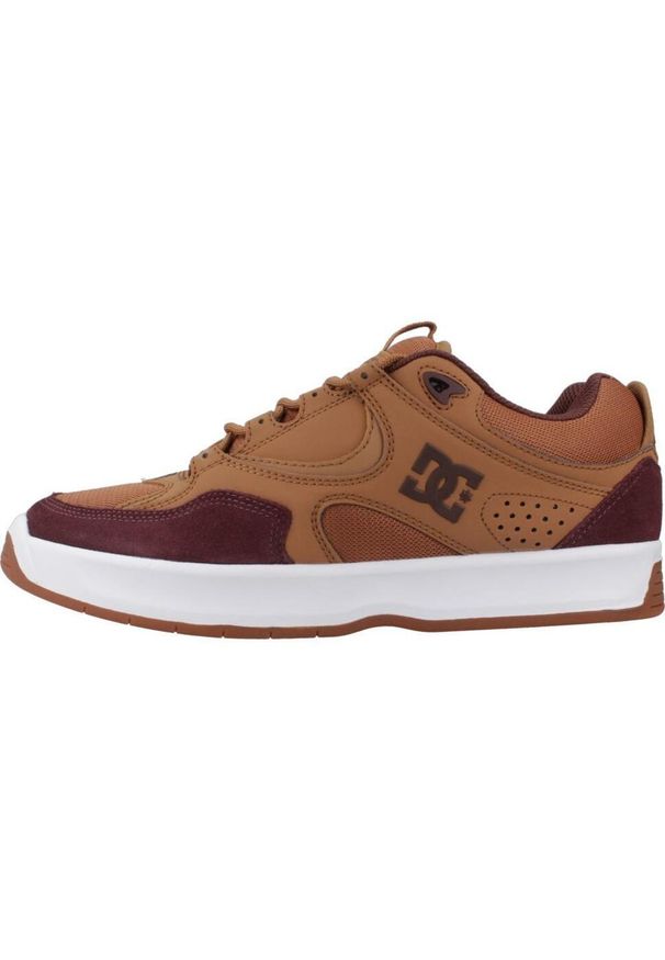 DC Shoes - Tenisówki Dc Model Kalynx Zero Kolor Brązowy. Kolor: brązowy. Materiał: tkanina, skóra