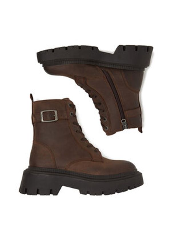 G-Star RAW - G-Star Raw Trzewiki CEO-WI34-JOSIA-02 Brązowy. Kolor: brązowy. Materiał: nubuk, skóra