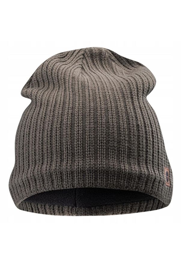 Hi-tec - Czapka zimowa dla mężczyzn HI-TEC SKIEN. Kolor: zielony. Sezon: zima. Styl: sportowy