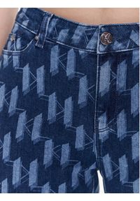 Karl Lagerfeld - KARL LAGERFELD Jeansy Monogram 225W1106 Niebieski Regular Fit. Kolor: niebieski #2