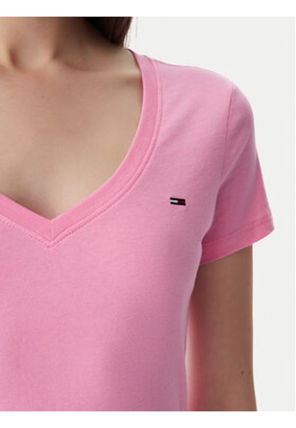 Tommy Jeans Komplet t-shirtów DW0DW21367 Kolorowy Slim Fit. Materiał: bawełna. Wzór: kolorowy