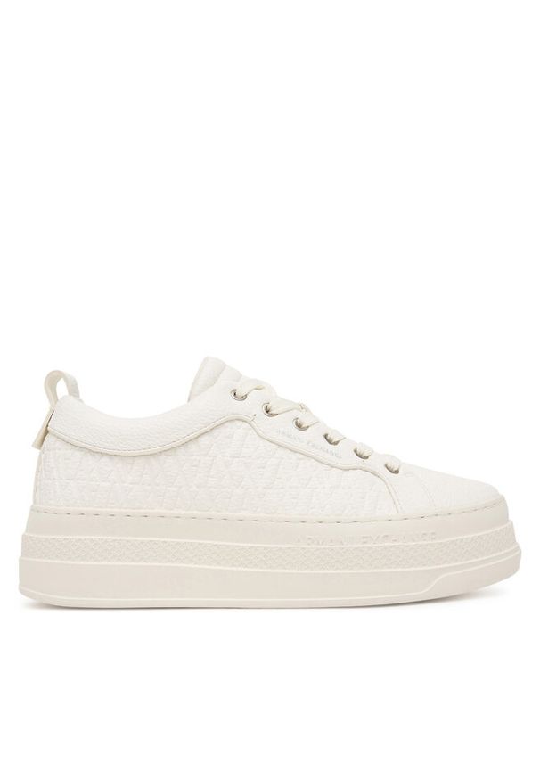 Sneakersy Armani Exchange. Kolor: biały