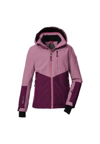 Kurtka narciarska z kapturem dla dziewczynki Killtec KSW 207. Typ kołnierza: kaptur. Kolor: różowy. Sport: narciarstwo #1