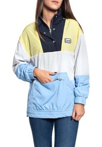 Lee - DAMSKA KURTKA PRZEJŚCIOWA LEE WINDBREAKER ECRU L56AYOLO 112113016. Styl: retro #9