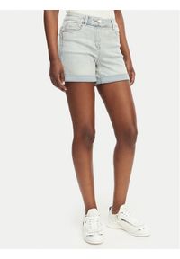 Morgan Szorty jeansowe 241-SHAKU Niebieski Regular Fit. Kolor: niebieski. Materiał: bawełna #1