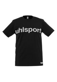 UHLSPORT - Koszulka promocyjna Uhlsport Essential. Kolor: czarny. Sport: piłka nożna #1
