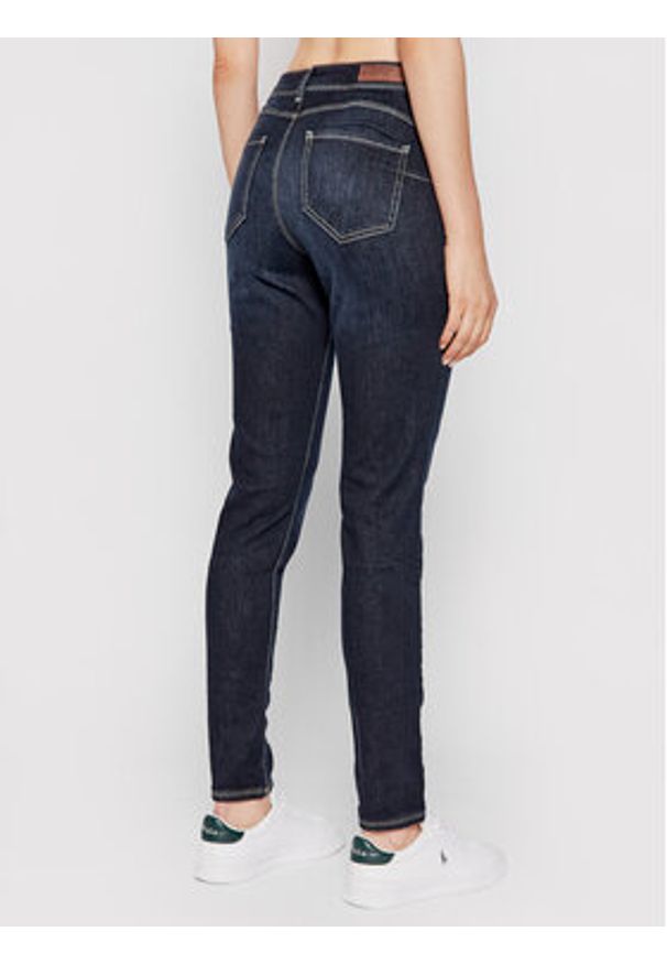 United Colors of Benetton - United Colors Of Benetton Jeansy 4NF1574K5 Granatowy Skinny Fit. Kolor: niebieski