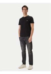 BOSS T-Shirt 50531401 Czarny Regular Fit. Kolor: czarny. Materiał: bawełna #4