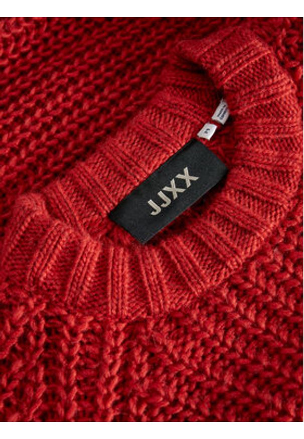 JJXX Sweter Kelly 12255364 Czerwony Regular Fit. Kolor: czerwony. Materiał: syntetyk
