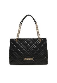 Love Moschino - LOVE MOSCHINO Torebka JC4145PP1OLA0000 Czarny. Kolor: czarny. Materiał: skórzane #6