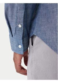 Calvin Klein Jeans Koszula Chambray Classic LV04RF109G Granatowy Regular Fit. Kolor: niebieski. Materiał: bawełna #5