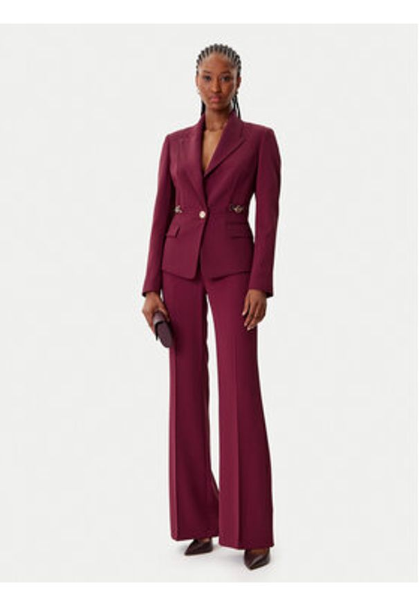 Artigli - ARTIGLI Marynarka ACGI002995 Bordowy Regular Fit. Kolor: czerwony. Materiał: syntetyk