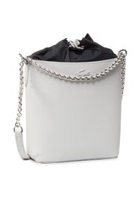 Lacoste Torebka NF3053AH Biały. Kolor: biały. Materiał: skórzane #1
