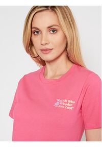 Converse T-Shirt Exploration Team 10022260-A03 Różowy Standard Fit. Kolor: różowy. Materiał: bawełna #2
