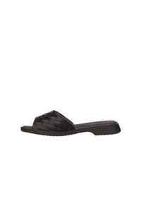 Klapki Azaleia Simone Comfy Flat Rast Black 198016, Czarny, Tworzywo. Kolor: czarny. Materiał: tworzywo sztuczne. Sezon: lato