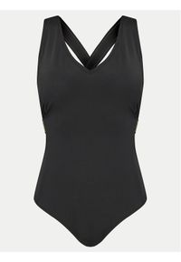 Calvin Klein Swimwear Strój kąpielowy KW0KW01667 Czarny. Kolor: czarny. Materiał: syntetyk #1