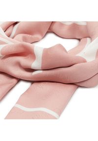 Calvin Klein Szal Logo K60K610814 Różowy. Kolor: różowy. Materiał: wiskoza #3