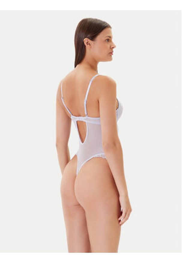 Hunkemöller Body 301936 Fioletowy. Kolor: fioletowy. Materiał: syntetyk